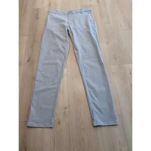 Lululemon Commission Classic Fit Pants Men's 36x36 Asphalt Gray 36 Tall M5AFET